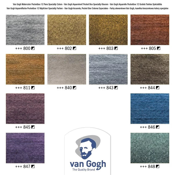 Aquarelverf pocket box Specialty Colours