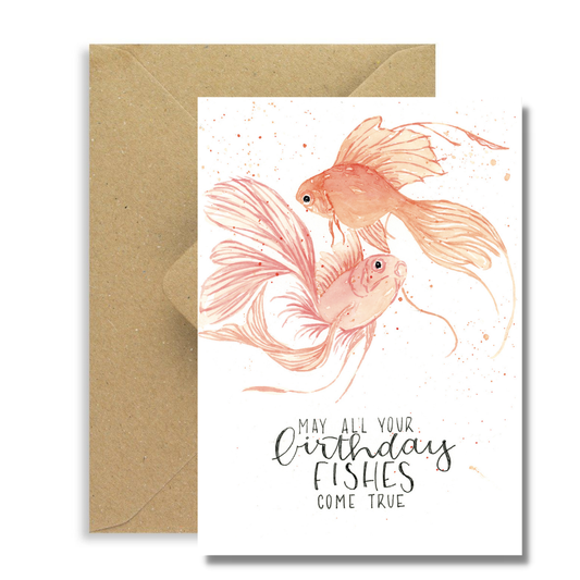 May all your birthday fishes come true