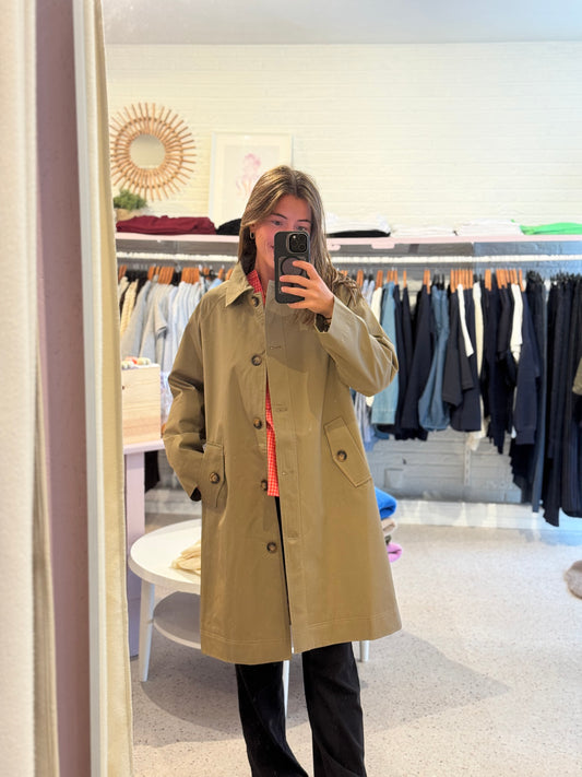 Khaki trench