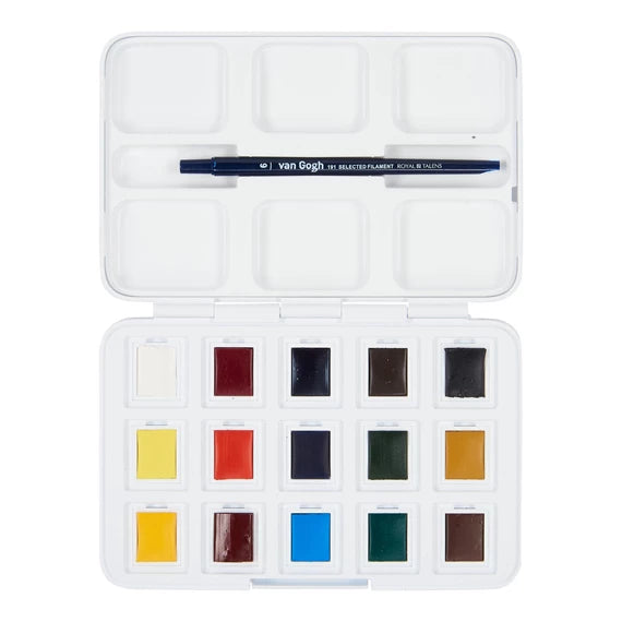 Aquarelverf pocket box Basic Colours