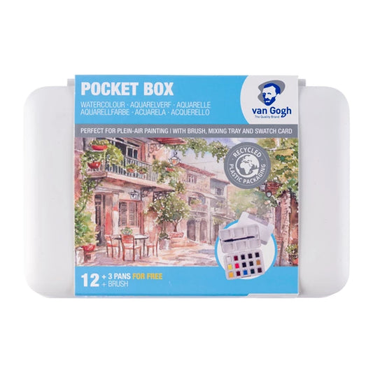 Aquarelverf pocket box Basic Colours